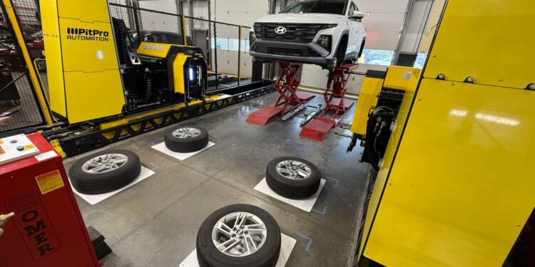 PitPro’s first tire-changing robot goes live in Canada