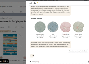Rugs Direct adds AI assistant Ask Cleo for site search, PDPs