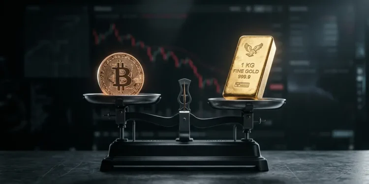 Bitcoin is Now Less Than 18 Oz of Gold: BTC XAU Ratio Bounce