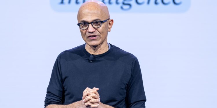 Microsoft’s Nadella says AI needs an ‘emergency brake’ humans control