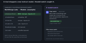 How to get Slack alerts when a new Hugging Face model drops in your category
