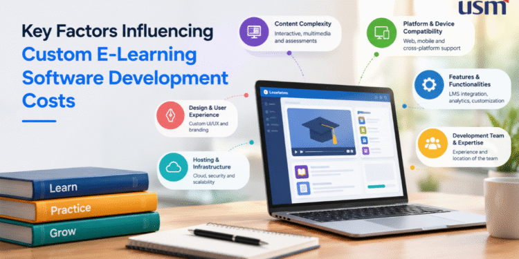 Key Factors Influencing Custom E-Learning Software Development Costs
