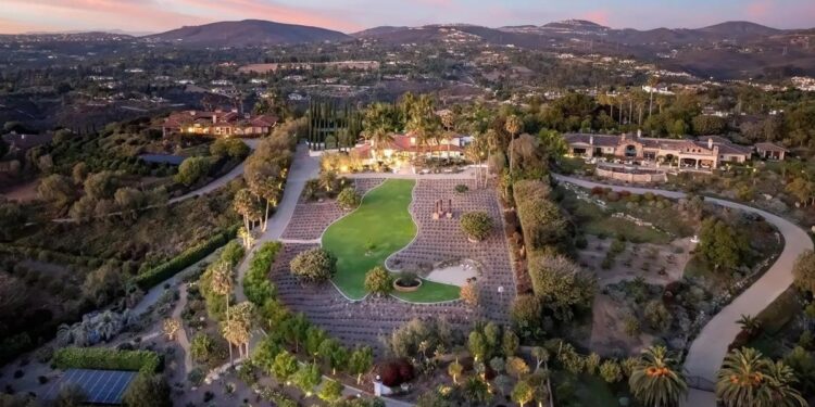 This $8 Million Rancho Santa Fe Estate Features a Secret Botanical Garden with a 100-Year-Old Dragon Tree | Real Estate News & Insights