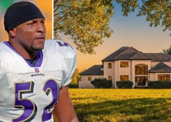 NFL Legend Ray Lewis’ Former Maryland Mansion Lists for $1.5 Million