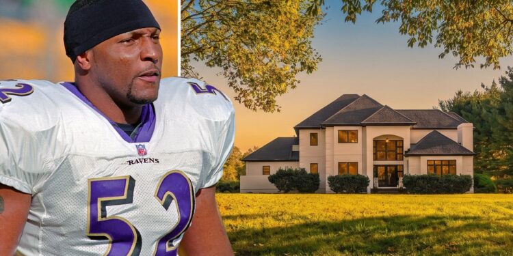 NFL Legend Ray Lewis’ Former Maryland Mansion Lists for $1.5 Million