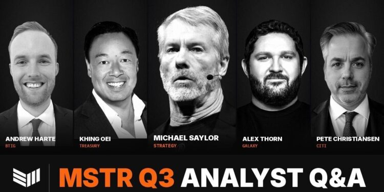 MSTR Q3 2026 Earnings Call: Analyst Q&A