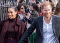 Meghan Markle Says ‘It’s Great to Be Back’ as She and Prince Harry Step Out